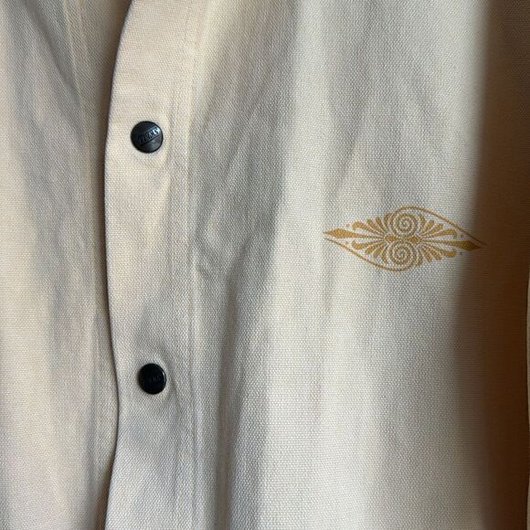 Vintage Swell Cotton Yellow Lightweight Jacket - M - Picture 6 of 8